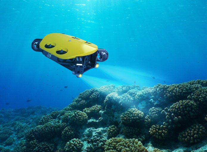 屹海充水下機器人“深鏡”